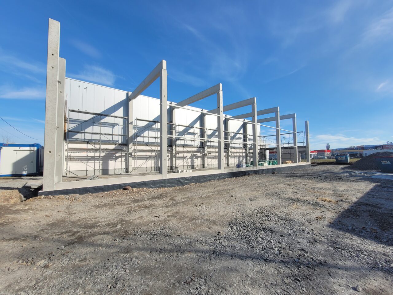 budowa hali magazynowej, projekty magazynów