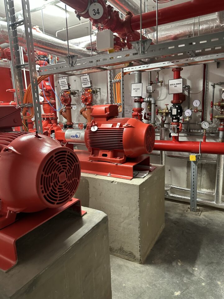 elektroniczne systemy przeciwpożarowe, instalacje hydrantowe